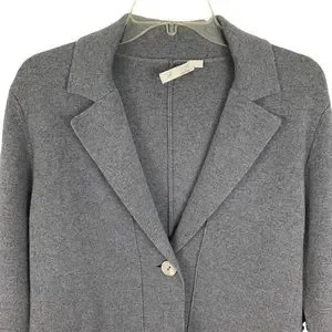 Raffi Jackets Coats Raffi Cashmere Twobutton Jacket Blazer In Gray Poshmark